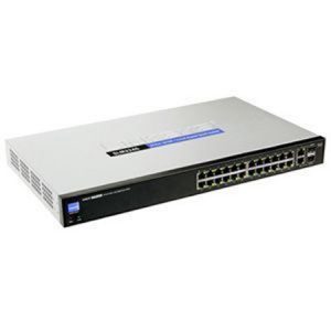 Cisco SLM224G 24-Port 10/100 + 2 Port Gigabit Smart Switch: SFPs